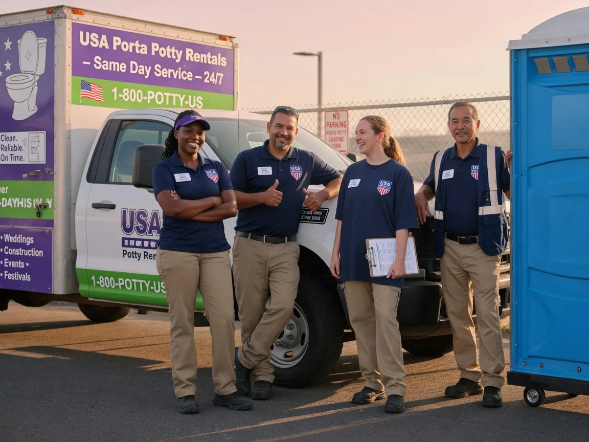 Porta Potty Rental company in Hyndman, PA